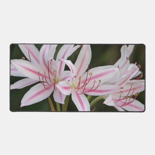 Custom Floral Desk Mat Schreibtischunterlage (Vorderseite)