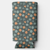 Custom Floral Doodle Photo Engagement Selters Dosenkühler (Rückseite)