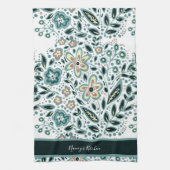 Custom Floral Geschirrtuch (Vertikal)