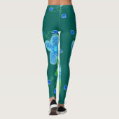 Custom Floral Leggings (Rückseite)
