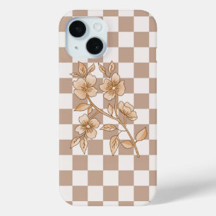 Custom Floral Muster iPhone 15 Fall Case-Mate iPhone Hülle