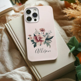 Custom Floral Phone Case für Bridesmaids Geschenk