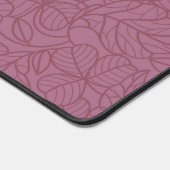 Custom Floral Pink Pferd Lover Zitat Schreibtischunterlage (Ecke)