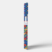 Custom Floral, Polkas, Imitate Lace iPad Case (Rückseite / Rechts)