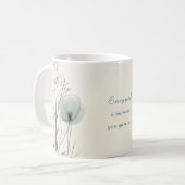Custom Floral Tasse for Mama - Gentleme Dankbarkei (Vorderseite Links)