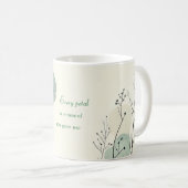 Custom Floral Tasse for Mama - Gentleme Dankbarkei (VorderseiteRechts)