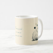 Custom Floral Tasse for Mama - Gentlemen Dankbarke (VorderseiteRechts)