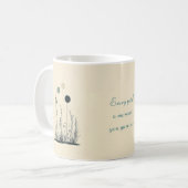 Custom Floral Tasse for Mama - Gentlemen Dankbarke (Vorderseite Links)