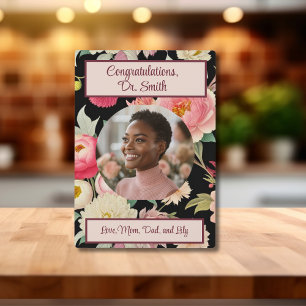 Custom Floral Vintag Mary Delany Inspiriert Elegan Fotoplatte