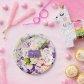 Custom Floral Wedding Paper Teller (Party)