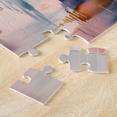 Custom Florence Duomo Cathedral Watercolor Skyline Puzzle (Seite)