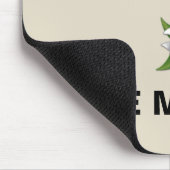 Custom Florida Flag Staat Blume Orange Blossom Mousepad (Ecke)