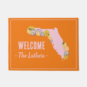 Custom Florida Staaten Welcome Zuhause Fußmatte