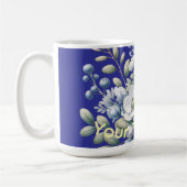 Custom flower design  kaffeetasse (Links)
