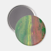 Custom Fluid Art Magnet (Vorderseite/Rückseite)