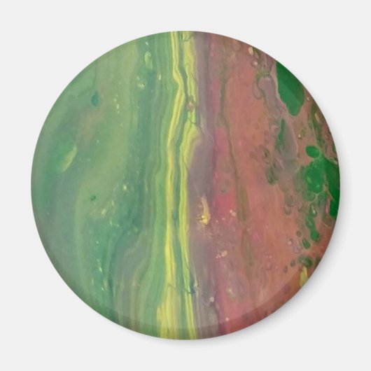 Custom Fluid Art Magnet (Vorne)