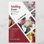 Custom Flyer für Hochzeitsplaner (Vorne)
