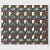 Custom Foghorn Leghorn Happy Birthday Geschenkpapier (Flach)