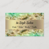 Custom Foil Gold - Berufliche Visitenkarten Visitenkarte (Vorderseite)