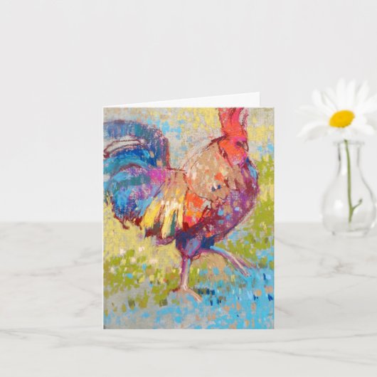 Custom Folded Note Card Karte (Kleine Pflanze)