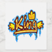 Custom Food & Beverage Label Set Weinetikett (Einzelnes Label)