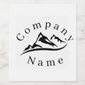 Custom Food & Beverage Label Set Weinetikett (Einzelnes Label)