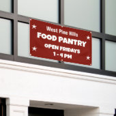 Custom Food Pantry Banner (Äußeres Gebäude)