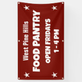 Custom Food Pantry Banner (Vertikal)
