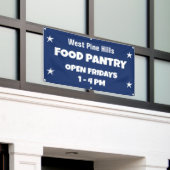 Custom Food Pantry Banner (Äußeres Gebäude)