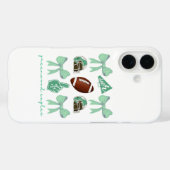 Custom Football Bow Custom School Case-Mate iPhone Hülle (Rückseite (Horizontal))