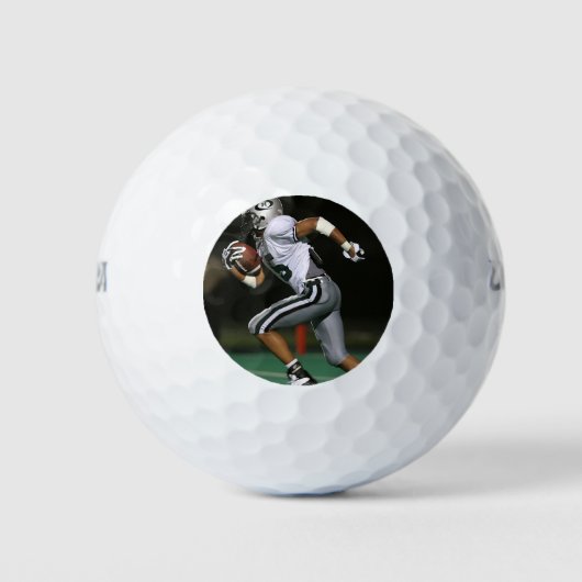 Custom Football Foto Sports Golfball (Vorderseite)