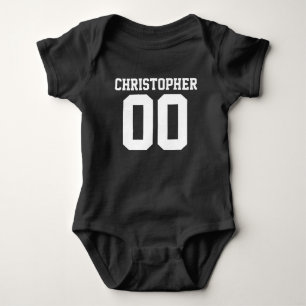 Custom Football Jersey Baby Boy Personalisierter N Strampler