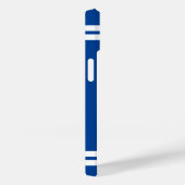 Custom Football Jersey Nummer athletic Streifen Case-Mate iPhone Hülle (Rückseite / Rechts)