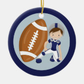 Custom Football Kid Keramikornament (Vorne)