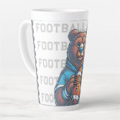 Custom Football Milchtasse (Linke Ecke)