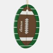 Custom Football Ornament (Rechts)