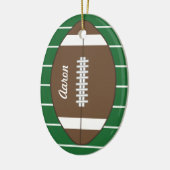Custom Football Ornament (Links)