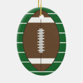 Custom Football Ornament (Hinten)