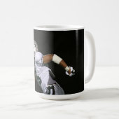 Custom Football Photo Sports Kaffeetasse (VorderseiteRechts)