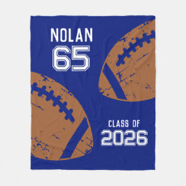 Custom Football Senior Player Class Fleecedecke