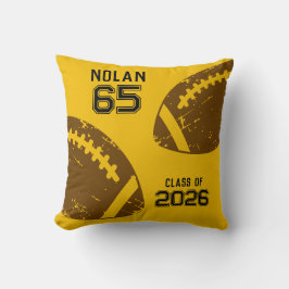 Custom Football Senior Player Class Kissen