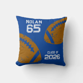 Custom Football Senior Player Class Kissen