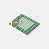 Custom Football Sports Notes - Notepad-Geschenk Post-it Klebezettel (angewinkelt)