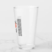 Custom Football Thank You Coach Team All Players Glas (Links)