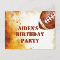 Custom Football Thema Geburtstagsparty