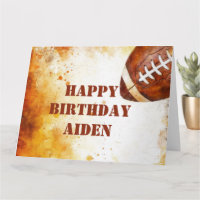 Custom Football Thema Geburtstagsparty