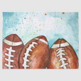 Custom Football Theme Party Seidenpapier