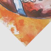 Custom Football Theme Party Seidenpapier (Detail)