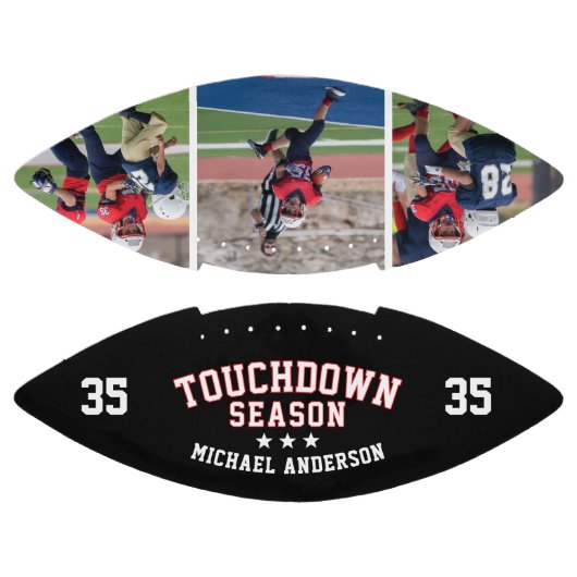 Custom Football Touchdown Foto Collage (Paneele)