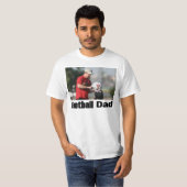 Custom Football Vater T - Shirt (Vorne ganz)